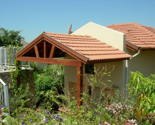 פרגולת עץ לחצר פרגולת עץ לחצר