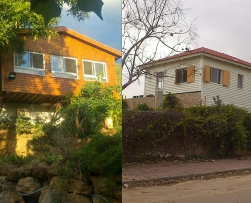 תוספות לבית פרטי - לפני ואחרי תוספות לבית פרטי - לפני ואחרי