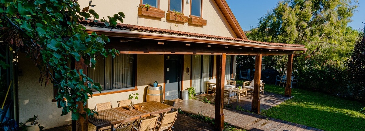 בית פדן - תוספת בניה מעץ לבית