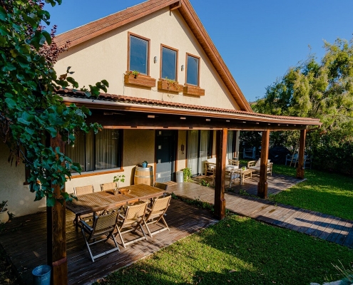 בית פדן - תוספת בניה מעץ לבית