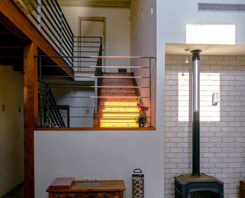 בית פדן - דק למדרגות