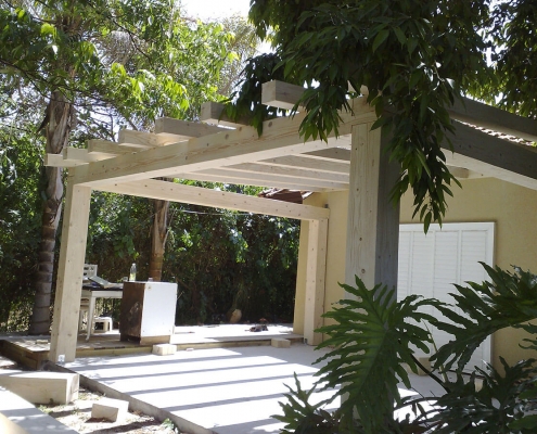 build a pergula בניית פרגולה