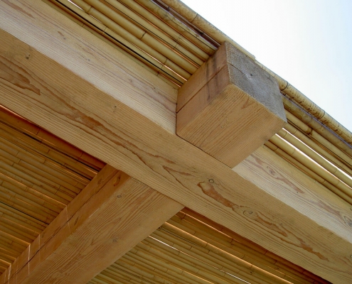 oak pergula פרגולה מעץ אלון